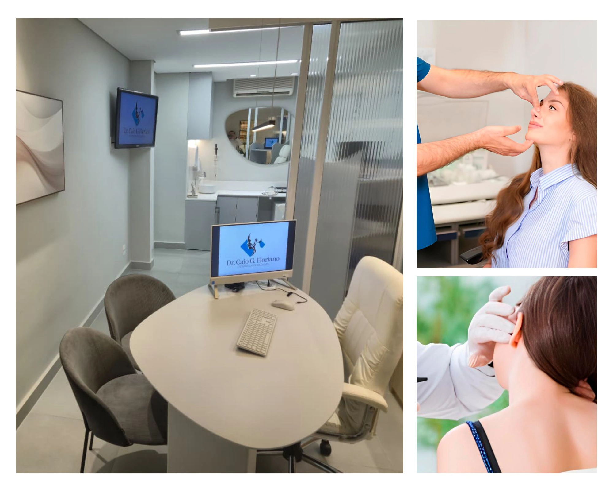 Consultório e atendimento Dr. Caio